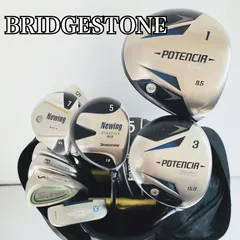 BRIDGESTONE ブリヂストン Newing ニューウィング メンズ ゴルフ クラブ セット 初心者 入門 バッグ付き フルセット 右利き パター付　　81Y-26