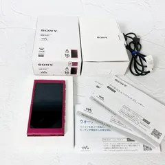 SONY ウォークマン NW-A35/PM 16GB ボルドーピンク ハイレゾ対応 箱・取説・充電ケーブル付 動作確認済み