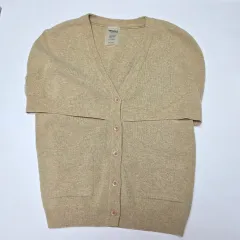 woo!ah! ウア！ ベージュ カシミア カーディガン