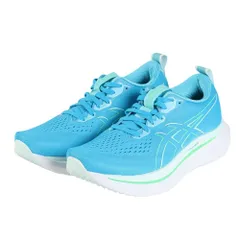 アシックス（ASICS） ランニングシューズ グライドライドマックス ブルー グリーン 1011B891.400 スニーカー ジョギング（ブルー×グリーン/２５．５/Men's） [ブルー/グリーン] [25.5 cm]