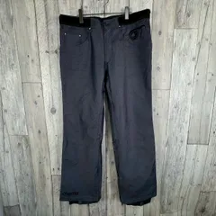 NOMIS nomis ノーミス インディゴブルー 防寒 耐水 撥水 スノボ スノーボード スキー ウェア デニム ジーンズ 風 ナイロン パンツ メンズ L サイズ