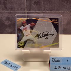 柳田悠岐 2018 EPOCH 直筆サインカード 9/10 ソフトバンクホークス 