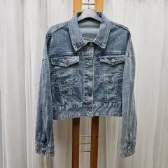 デニム クロップド ジャケット