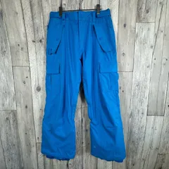 QUIKSILVER UTILITY クイックシルバー レギュラー フィット QUIKTECH 8.000MM 水色 防寒 撥水 耐水 スノボ スノーボード スキー ウェア パンツ メンズ S サイズのサムネイル