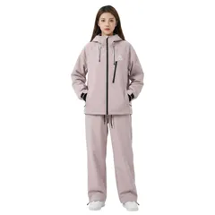 新品 [YULINJIA] スキーウェア スノーボードウェア セットアップ 上下セット メンズ レディース 男女兼用 撥水 保温 防寒 防風 大きいサイズ 防水加工 大人8サイズ（S～5XL） スノボウェア ウィンタースポーツ 雪遊びジャケット パンツ 2点セ