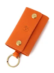 新品 [イル ビゾンテ] キーケース 54_1_54152309290 F オレンジ