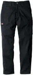 新品 [武蔵野ユニフォーム] ディッキーズ T/Cストレッチオールドスタイルカーゴパンツ D-2875 SS～6L Dickies オールシーズン メンズ レディース 作業服 作業着 CO-COS<046-d2875>(13-ブラック 6L)
