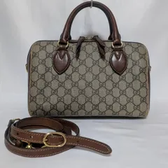 グッチ GGスプリーム ブラウン 2way ハンドバッグ 409529