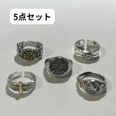 DustSilver DSR0147 指輪　アメカジ　メキシカン　ヴィンテージ　シルバー　リング　クロス　フェザー　イーグル