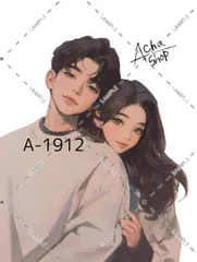 A-1912 カップル ステッカー sticker 素材 コラージュ collage シール achashop
