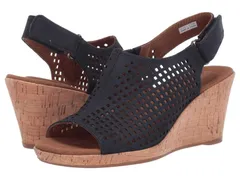 ロックポート レディース シューズ ヒール Rockport Briah Perf Sling Navy ネイビー