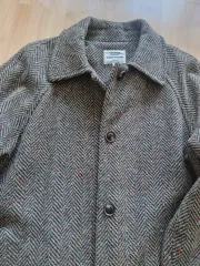 ヘリンボーン ロングコート