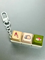 3連クリッカーキーホルダー