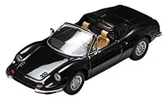 【中古】トミカリミテッドヴィンテージ 1/64 TLV ディーノ 246GTS 黒 (メーカー初回受注限定生産) 完成品