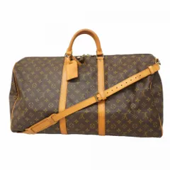 ルイ・ヴィトン(Louis Vuitton) ルイ・ヴィトン バッグ・ボストンバッグ モノグラム キーポルバンドリエール60 M41412 ブラウンメンズ レディース
