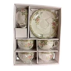 C424  ジョヴァンニ・バレンチノ（Giovanni Valentino）**の「コーヒー碗皿（カップ＆ソーサー）5客セット