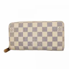 ルイ・ヴィトン(Louis Vuitton) ルイ・ヴィトン 長財布 ダミエ・アズール ジッピーウォレット N60019 ホワイトメンズ レディース