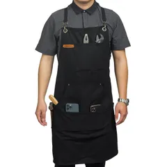 【新着商品】[KEMITAC] 作業用エプロン ワークエプロン メンズエプロン ガーデニング エプロン 溶接用エプロン アウトドアエプロン 防水素材 調整可能 キャンプ 保育士 大人エプロン 業務 家庭 料理用