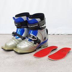 スカルパ SCARPA T3 24.5cm テレマーク 75ｍｍ 3pin スキー ブーツ 2バックル 3ピン アウトドア
