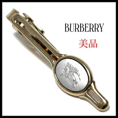 バーバリー  ネクタイピン  タイピン  シルバー×ゴールド  銀 金  ホースロゴ  タイバー  タイクリップ  ビジネス  結婚式  美品  BURBERRY