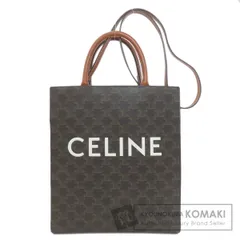 CELINE セリーヌ バーティカルカバ トリオンフ 2WAY ハンドバッグ PVC レディース [中古]