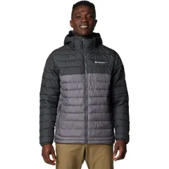 コロンビア メンズ アウター ジャケット・ブルゾン フーデッドジャケット ジャケット Columbia Powder Lite II Hooded Jacket Mens City GreyShark グレー