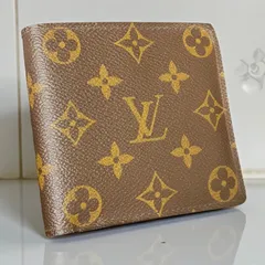 w43 ポルトフォイユ マルコ　モノグラム　ルイ ヴィトン　LOUIS VUITTON　2つ 二つ 折り 財布　ミニ　コンパクト ウォレット コインケース 小銭入れ 付き　モノグラム