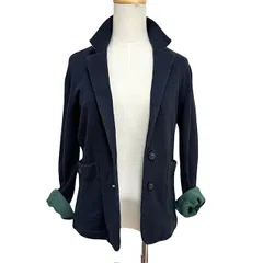 古着 ポールスミス PaulSmith コットンジャケット クリーニング済み ネイビー レディース Mサイズ