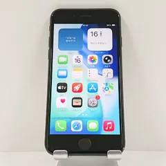 iPhoneSE 第3世代 64GB au ミッドナイト 送料無料 本体 c17247