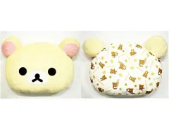 【中古】クッション・抱き枕・本体(キャラクター) コリラックマ 7th Happy ジャンボフェイスクッション 「リラックマ」