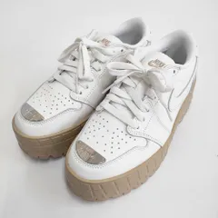 NIKE エア ジョーダン 1 ブルックリン LOW 24cm HF3184-101 スニーカー ホワイト レディース ナイキ【中古】6-0203G♪