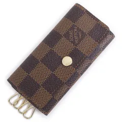 ルイ ヴィトン N60385 N62631 ミュルティクレ 4 ダミエ ブラウン キーケース ゴールド金具 箱付 LOUIS VUITTON（新品・未使用品）