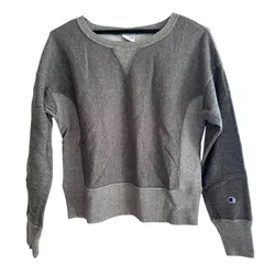  Champion チャンピオン スウェット トレーナー グレー レディース Lサイズ【Z1788】