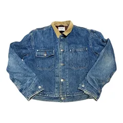 USA製 80s Polo by Ralph Lauren ポロ ラルフローレン ライナー 裏地付き デニムジャケット ジージャン  メンズ M アメリカ製 80年代 VINTAGE ビンテージ ヴィンテージ アメカジ 古着 【デニムジャケット】