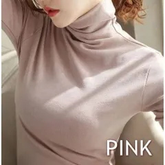 カットソー レディース 長袖 タートルネック インナー 送料無料