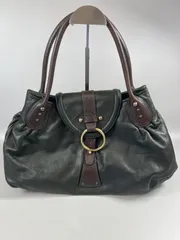 レトロ　COMME CA DU MODE レザー ハンドバッグ  コムサデモード