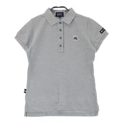 サイズ：0 PEARLY GATES パーリーゲイツ  半袖ポロシャツ  グレー系 [240001082888] ゴルフウェア レディース ストスト