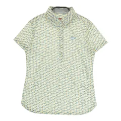 サイズ：M CALLAWAY キャロウェイ レッドレーベル 半袖ポロシャツ 総柄 イエロー系 [240001128064] ゴルフウェア レディース ストスト