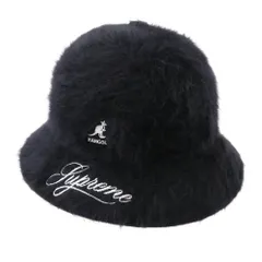 Supreme シュプリーム Kangol Furgora Casual ファーゴラ カジュアル バケットハット ブラック系 XL【美品】【中古】
