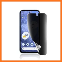 【新品】 FOR Google Pixel 8 Pro フィルム 【覗き見防止】柔らかい TPU素材 サラサラ タッチ感 極薄 ピクセル 8 プロ 保護フィルム 全面保護/プライバシー保護/反射防止/浮き防止/気泡レス/キズ修復/撥油性/防指紋 覗き見防止 0