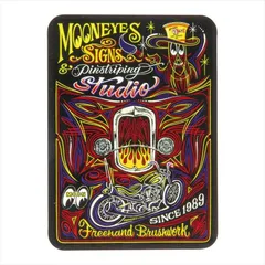 ムーンアイズ Signs & Pinstriping Studio ステッカー（DM264） MOONEYESのサムネイル
