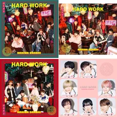 【特典付】【新品】 【4形態DVD付セット】HARD WORK (初回限定盤1+初回限定盤2+通常盤+期間生産限定エディション) CD なにわ男子 【EDITION2】 佐賀