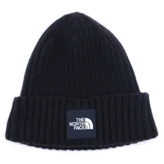 THE NORTH FACE (ザノースフェイス) CAPPUCHO LID カプッチョリッド ロゴ刺繍 アクリルビーニー ニット帽 ブラック NN42035