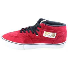 VANS (ヴァンズ) 20 YEARS ANNIVERSARY HALF CAB PRO 20周年記念 ハーフキャブ キャバレロ プロ ローカットスニーカー レッド US9.5/27.5cm VN-0HAV6XA