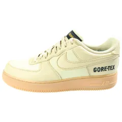 NIKE (ナイキ) AIR FORCE 1 LOW GORE-TEX TEAM GOLD エアフォース1 ゴアテックス チーム ゴールドレースアップ ローカットスニーカー イエロー US9/27cm CK2630-700