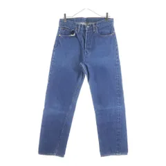 Levi's (リーバイス) 70S VINTAGE 501 66前期 スモールe 両面タブ 均等V ボタン裏6 ボタンフライ ストレートデニムパンツ インディゴ