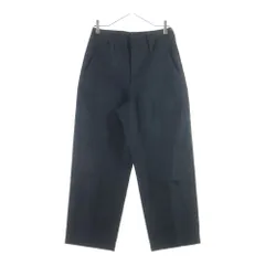 LEMAIRE (ルメール) BIG CHINO PANTS リネン混 ビッグチノパンツ ブラック PA1207 LF1350のサムネイル