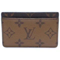LOUIS VUITTON (ルイヴィトン) モノグラムリバース ポルトカルト サーンプル カードケース PVC ブラウン M69161 ICタイプ