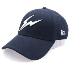 NEW ERA (ニューエラ) 9FORTY×FRAGMENT DESIGHN サンダーロゴ キャップ 帽子 ネイビー