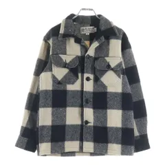 VINTAGE (ヴィンテージ) 50-60S VINTAGE BEMIDJI ヴィンテージ ベミジ ウール チェック シャツジャケット グレー